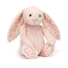 Jellycat Tavşan Uyku Arkadaşı, Çiçekli Pudra (Orta)