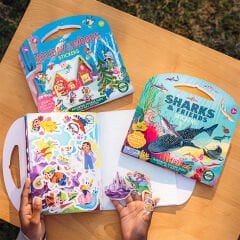 Eeboo Shiny Sticker Kitabı - Fairytale