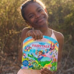 Eeboo Shiny Sticker Kitabı - Fairytale