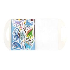 Eeboo Shiny Sticker Kitabı - Dinosaurs