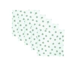 Mama Yoyo Müslin 5'li Ağız Mendili, Tombul Balina