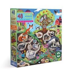 Eeboo 48 Parça Büyük Yapboz - Within the Country