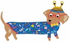 FLOSS & ROCK 20 Parça ''Köpek'' Şekilli Yap-Boz / Pets