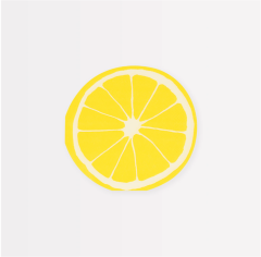 Meri Meri - Lemon Napkins - Limon Peçeteler (X16)