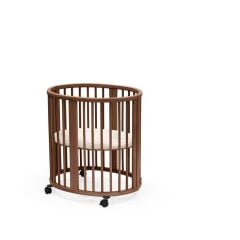 Stokke Sleepi V3 Mini Lastikli Çarşaf, Flower Ecru