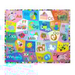Eeboo 36 Parça Büyük Yapboz - Alphabet