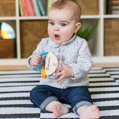 Hape Baby Einstein Tiny Tambourine Oyuncak Ahşap Tef