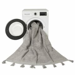 Hippy Stars Gri Çocuk Odası Kilimi