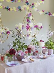 Meri Meri - Lilac Blossom Garland - Lila Çiçekli Asılan Süs