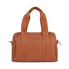 Mommy  Club Bag, Vegan Deri Kahve