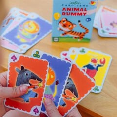 Eeboo Animal Rummy Oyun Kartları