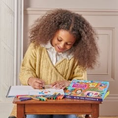 Eeboo 36'lı Yağlı Pastel Boya - Mushroom House