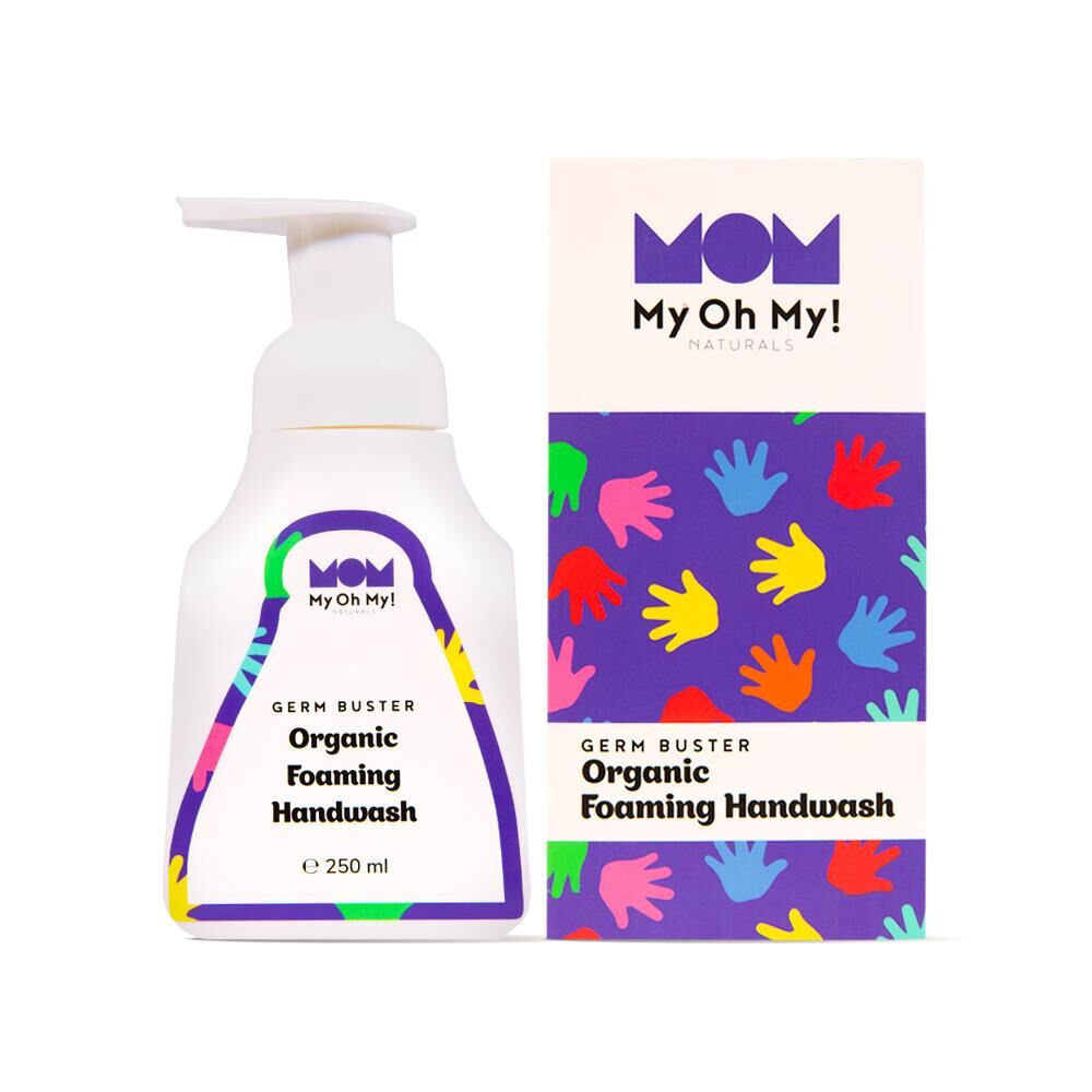 Mom Naturals Organik Germ Buster Köpük Çocuk El Sabunu (250 ml)