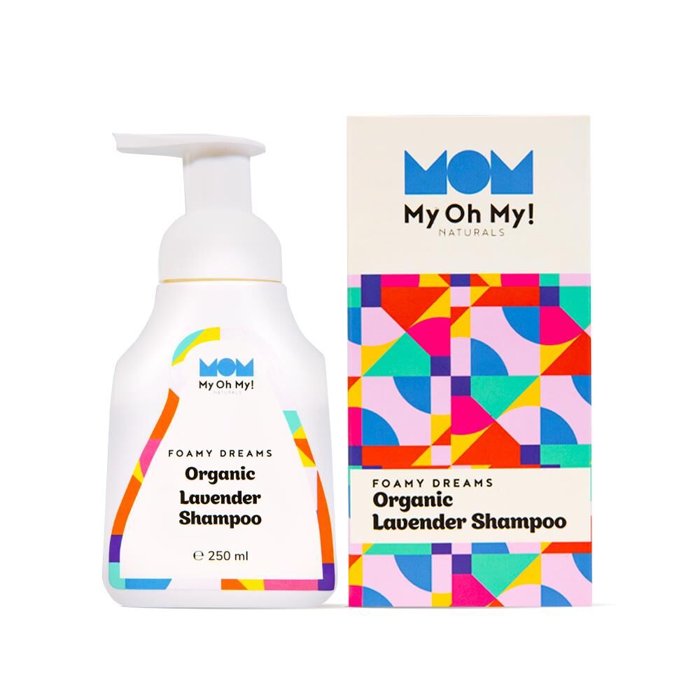 Mom Naturals Organik Foamy Dreams Lavanta Köpük Çocuk Şampuanı (250 ml)