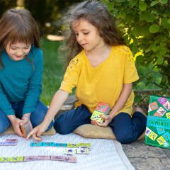 Eeboo Shiny Domino Oyunu - Dinosaurs