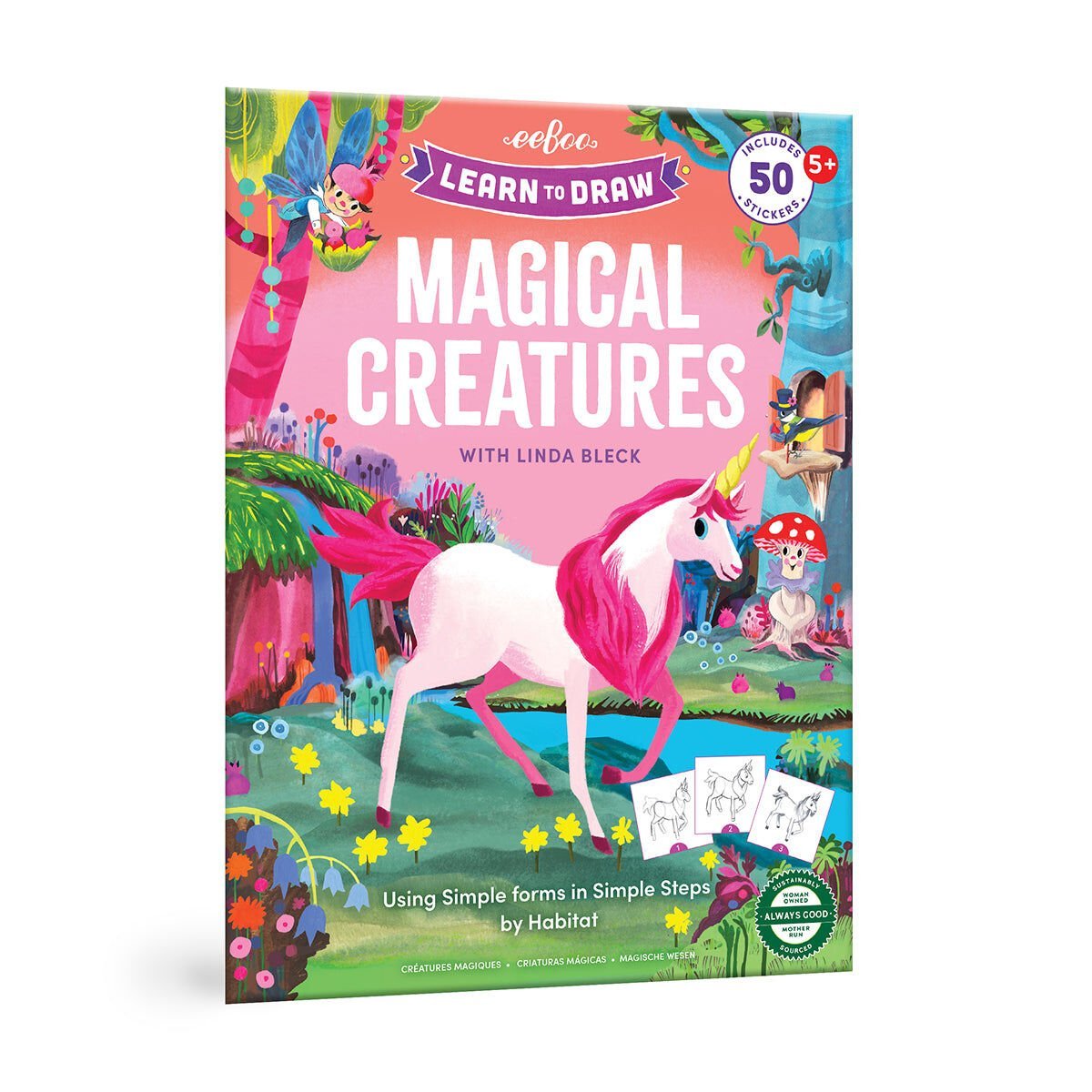 Eeboo Learn to Draw - Magical Creatures