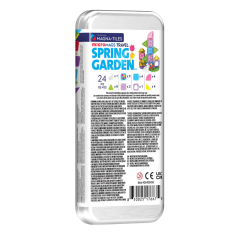 MAGNA-TILES® - Travel Set - Bahar Bahçe Seti Manyetik Bloklar - 24 Parça