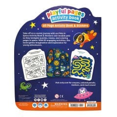 Ooly Playful Pages Aktivite Kitabı - Pets in Space