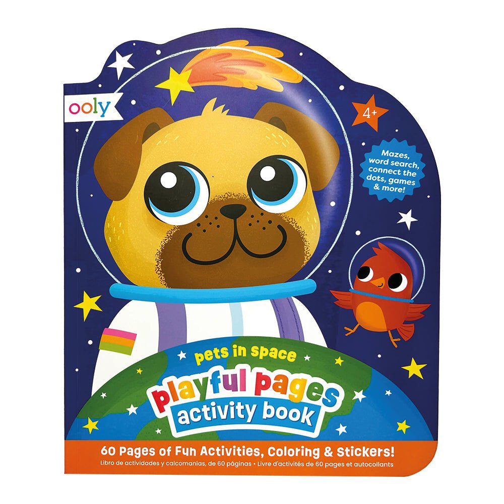 Ooly Playful Pages Aktivite Kitabı - Pets in Space