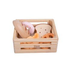 Classic World Ahşap Ekmek Seti