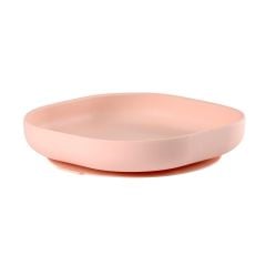 Vakumlu Silikon Tabak, Light Pink