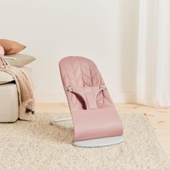 BabyBjörn Pastel Oyuncaklı Bliss Ana Kucağı Petal Woven Dusty Pink