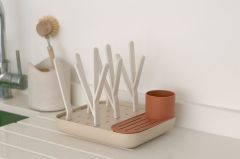 Forest Biberon Kurutma Standı, Terracotta/Clay