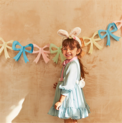 Meri Meri - Tissue Paper Bow Garland - Fiyonk Asılan Süsler (X3)