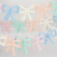 Meri Meri - Tissue Paper Bow Garland - Fiyonk Asılan Süsler (X3)
