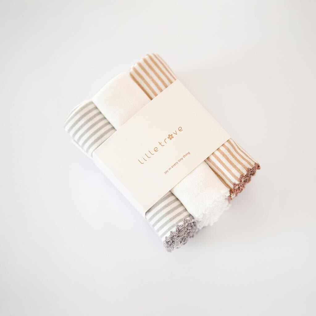 Lille Trove 6'lı Ağız Mendili (20x20 cm)