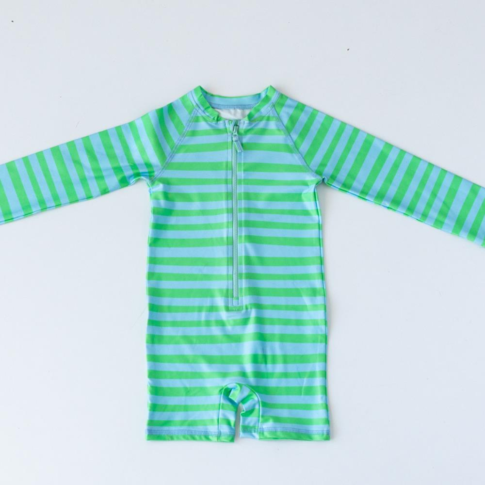 Mama Yoyo Uzun Kollu Tulum Mayo, Çizgili