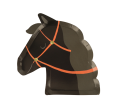 Meri Meri - Horse Plates - At Tabaklar (X8)