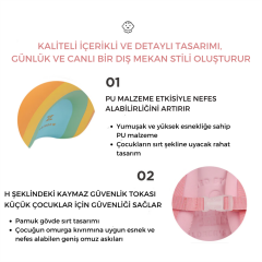 ZOYZOII Dream Serisi Sırt Çantası / Sugar Heart Rainbow