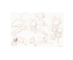 Meri Meri - Dinosaurs Colouring Placemats - Dinozorlar Boyama Amerikan Servisleri (X8)