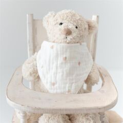 Mama Yoyo Müslin Üçgen Önlük, Lale