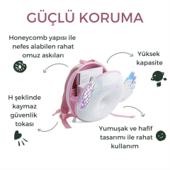 ZOYZOII Donut Serisi Sırt Çantası/ Shiny Angel