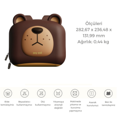 ZOYZOII Forest Serisi Cute Big Brown Sırt Çantası / Bear