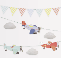 Meri Meri - Planes Garland - Uçak Asılan Süs