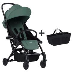 Bumprider Connect³ Bebek Arabası Black-Olive & Yan Düzenleyici Çanta