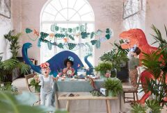 Meri Meri - Dinosaur Napkins - Dinozor Peçete - L - 16'Lı