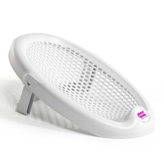 OKBaby Bebek Banyo Seti Jelly Küvet Adaptörü & Splash Bebek Duşu K. Beyaz