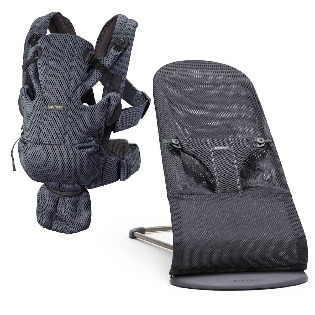 BabyBjörn Balance Bliss Ana Kucağı Mesh & Kanguru Move 3D Mesh / Anthracite