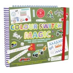 Floss & Rock Renk Değiştiren Sihirli Aktivite Kitabı / Cars