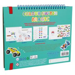 Floss & Rock Renk Değiştiren Sihirli Aktivite Kitabı / Cars