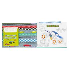 Floss & Rock Renk Değiştiren Sihirli Aktivite Kitabı / Cars