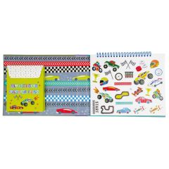 Floss & Rock Renk Değiştiren Sihirli Aktivite Kitabı / Cars