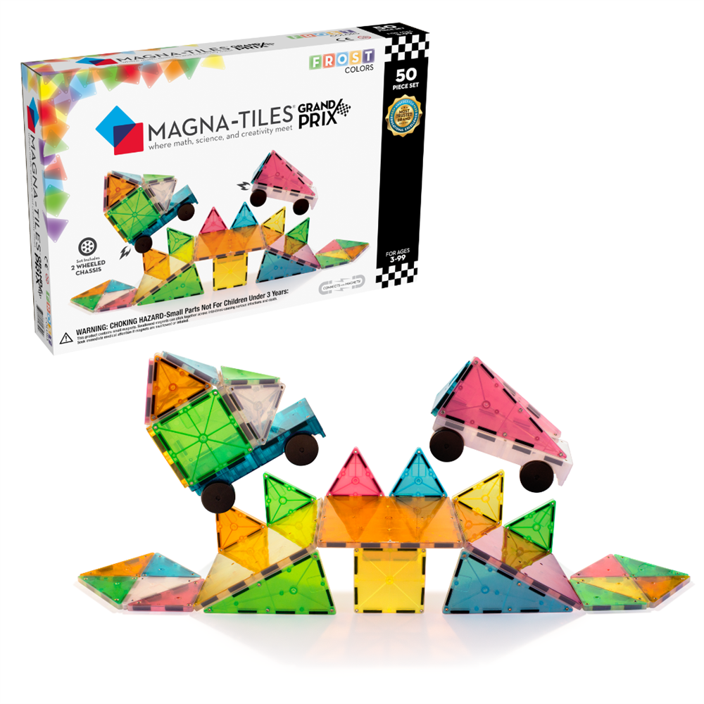 MAGNA-TILES® - Grand Prix - 50 Parça