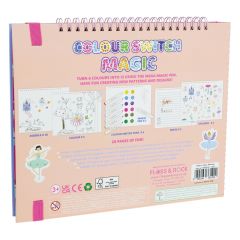 Floss & Rock Renk Değiştiren Sihirli Aktivite Kitabı / Enchanted