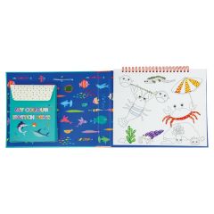 Floss & Rock Renk Değiştiren Sihirli Aktivite Kitabı / Ocean