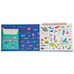 Floss & Rock Renk Değiştiren Sihirli Aktivite Kitabı / Ocean